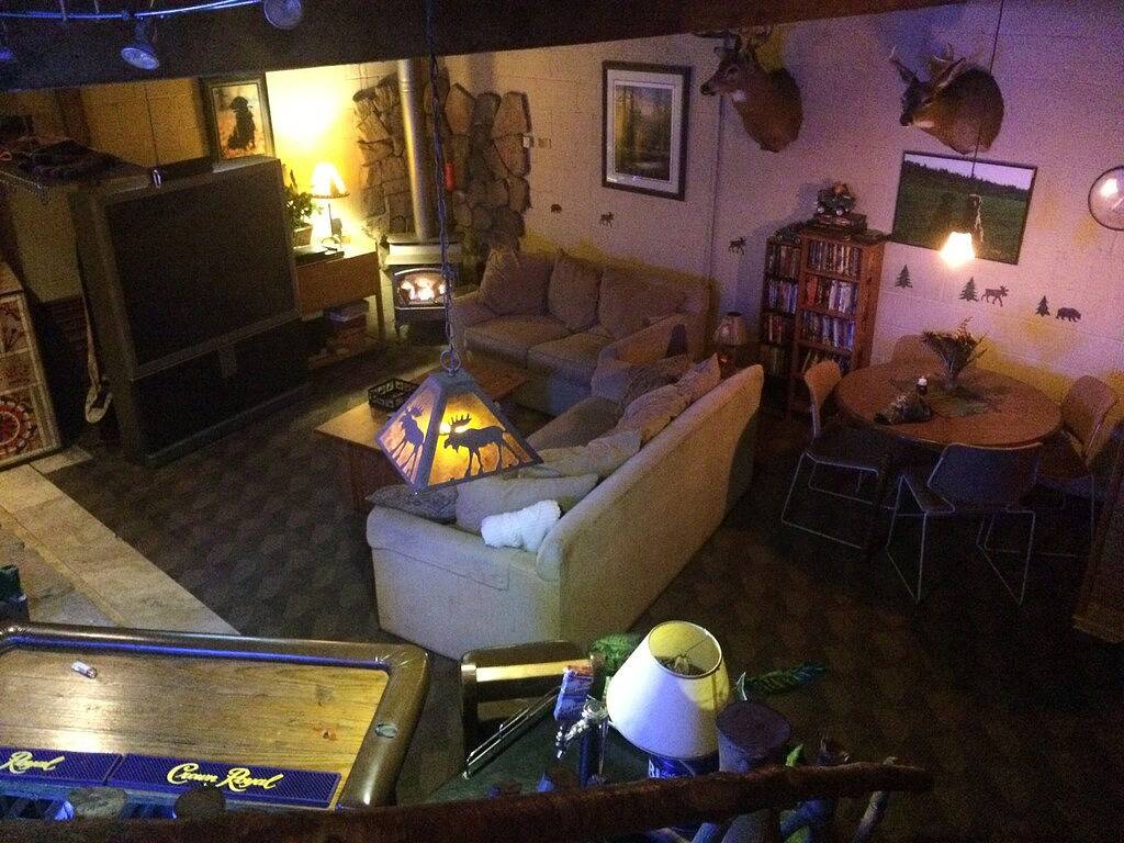 Blockhaus im Wald in Wyoming County