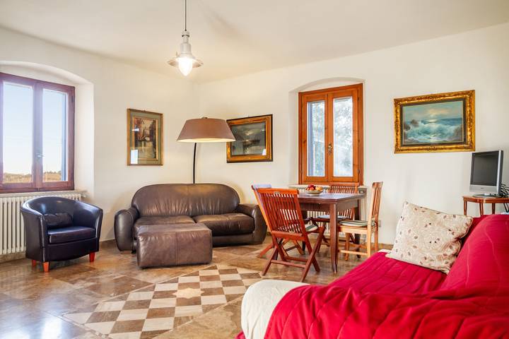 Casa vacanze "Assiolo" con vista sulle colline e giardino privato in Magliano in Toscana, Parco naturale della Maremma