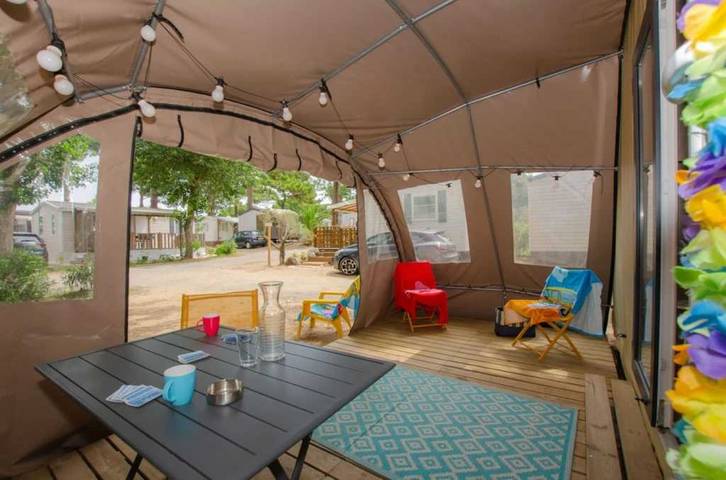 Camping für 4 Personen, mit Sauna und Whirlpool sowie Kinderpool in Agde - 4