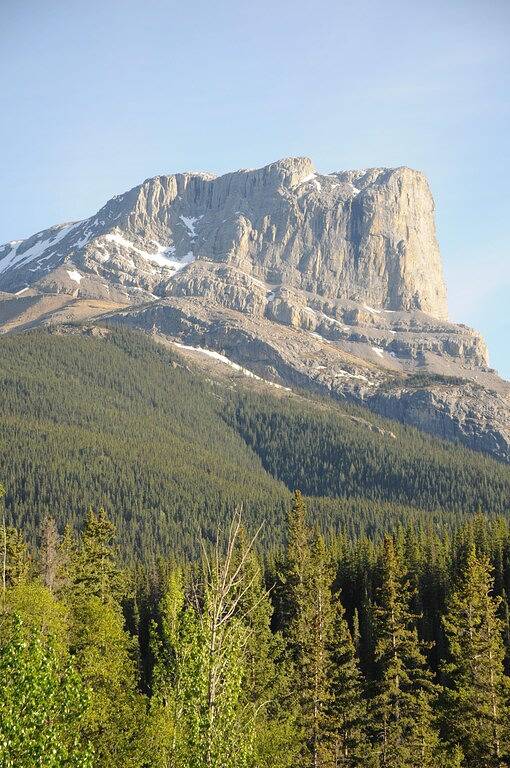 Bergflucht in Jasper Alberta Area in Jasper Nationalpark
