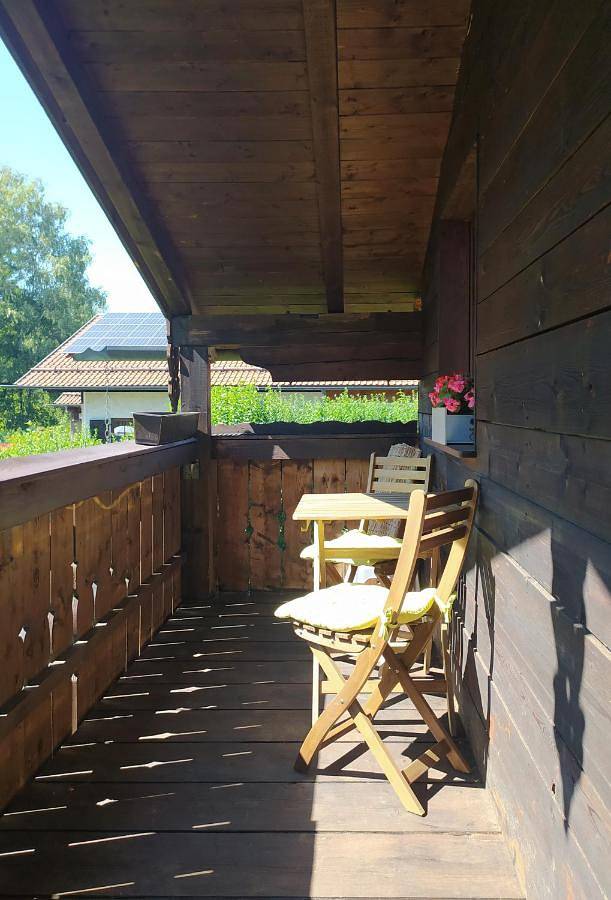 Ferienwohnung für 2 Personen, mit Balkon und Garten sowie Ausblick in Nußdorf am Inn