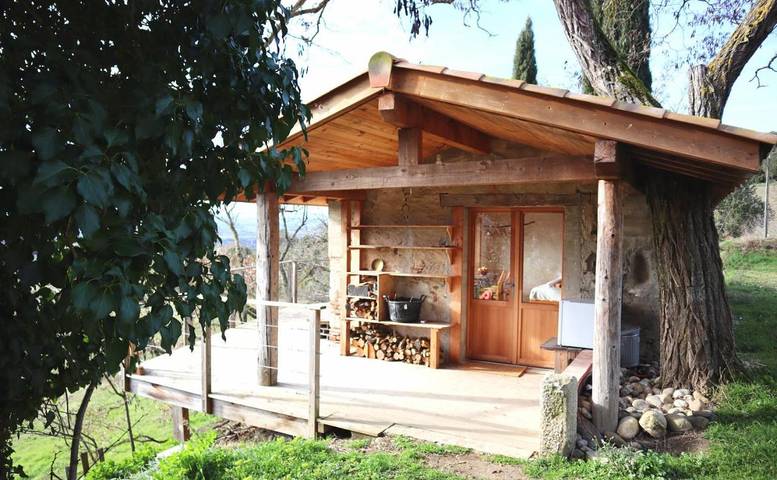 Gîte pour 3 personnes, avec vue et jardin à Villarzel-du-Razès