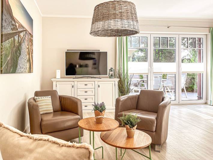 Luxus-Ferienhaus für 6 Personen, mit Sauna und Terrasse sowie Whirlpool