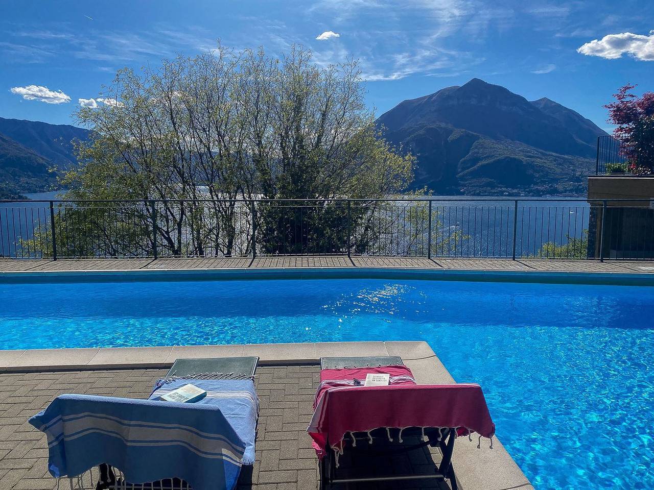 Ganze Wohnung, Vista Paradiso I Ferienwohnung mit Pool in Gemeinde Perledo, Westliche Bergamo-Alpen