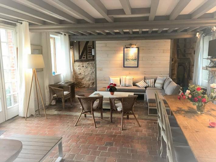 Location de vacances pour 6 personnes, avec terrasse et vue, animaux acceptés à Gonneville-sur-Honfleur - 3