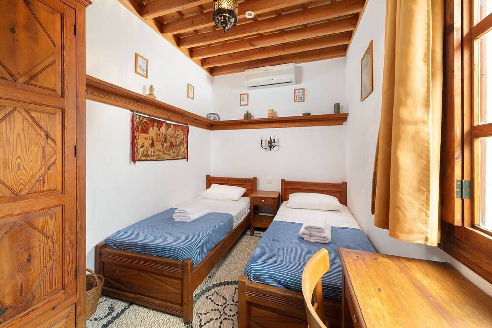 Traditionelle 17. Jahrhundert Lindos Captains House in Lindos, Rhodos