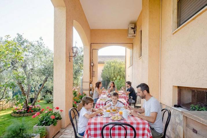 B&b per 3 persone, con panorama e giardino a Capalbio