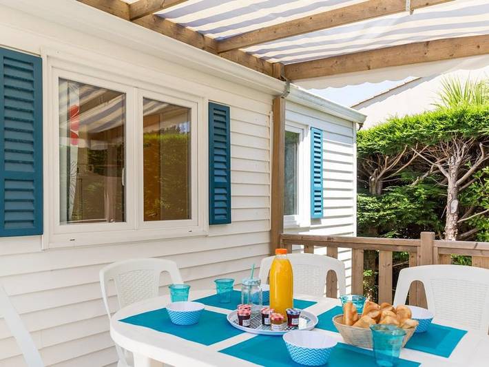 Camping pour 4 personnes, avec sauna à Brem-sur-Mer - 3
