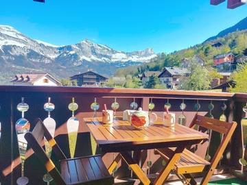 Gîte pour 3 personnes, avec balcon à Saint-Gervais-les-Bains