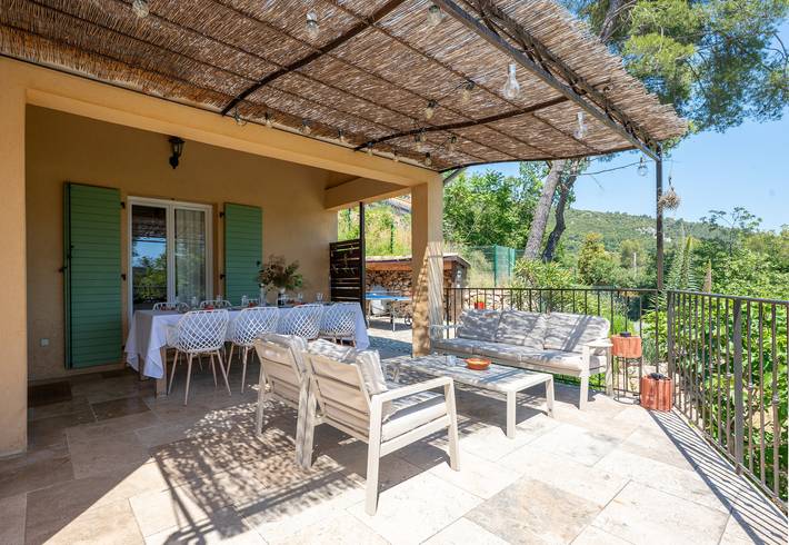 Villa pour 8 personnes, avec jardin et terrasse dans les Alpes maritimes - 4