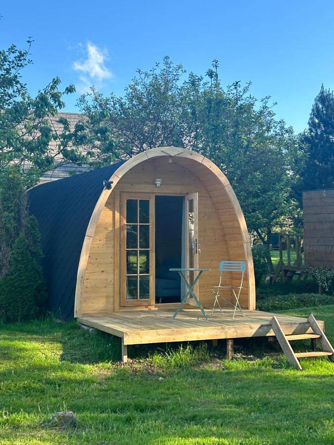Tente pour 4 personnes, avec Terrasse ainsi que Jardin et Vue
