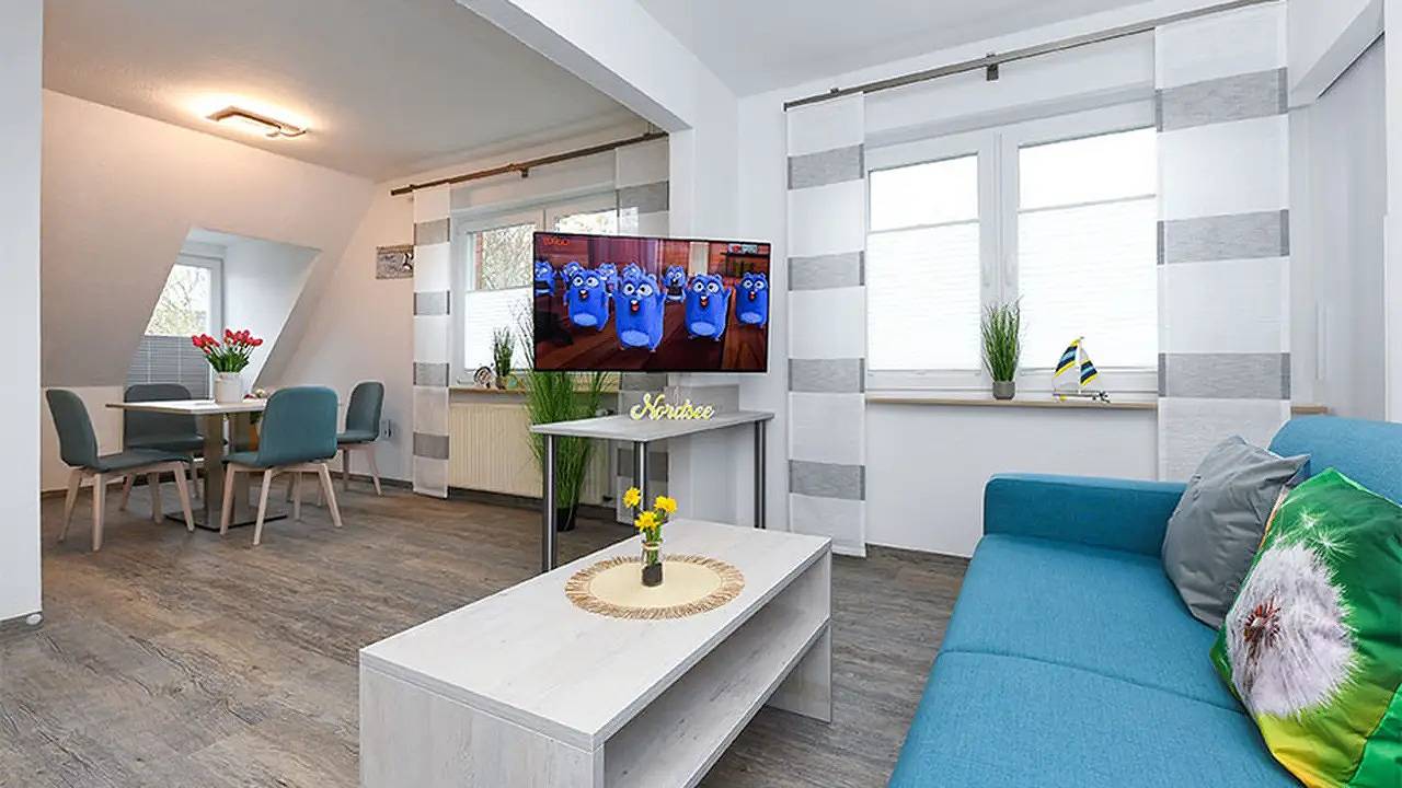 Ganze Ferienwohnung, Ferienwohnung für 4 Personen (60 m²) in Bensersiel in Bensersiel, Esens