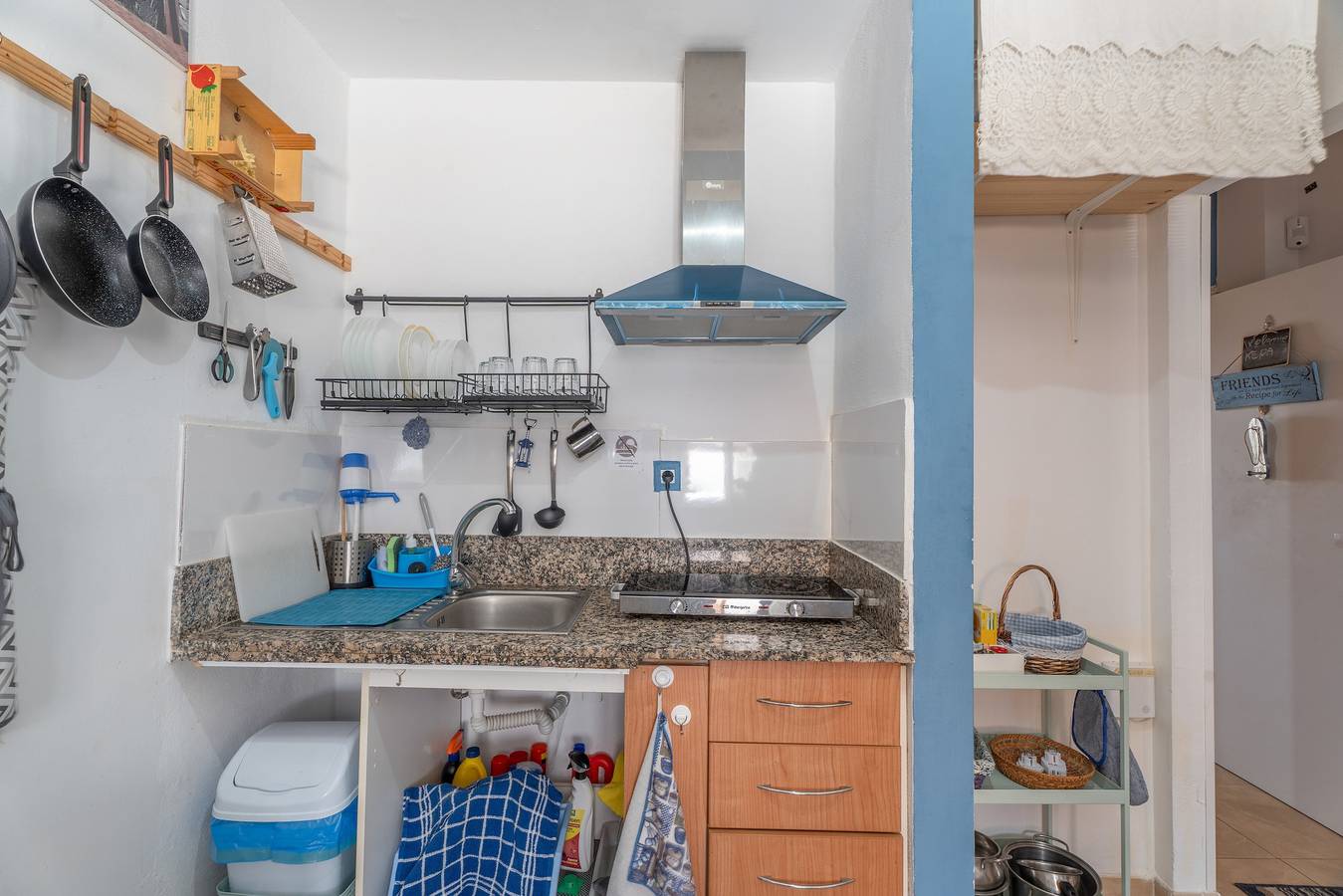 Ganzes Studio, Ferienstudio 'Los Abrigos 1 Room Playa Wifi' mit Wlan und Klimaanlage in Los Abrigos, Granadilla de Abona