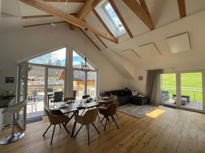 Ferienwohnung für 4 Personen, mit Terrasse und Ausblick in Unterach am Attersee - 3