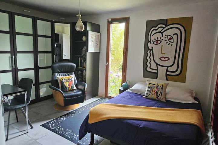 Location de vacances pour 4 personnes, avec jacuzzi et jardin, animaux acceptés à Arzano - 4