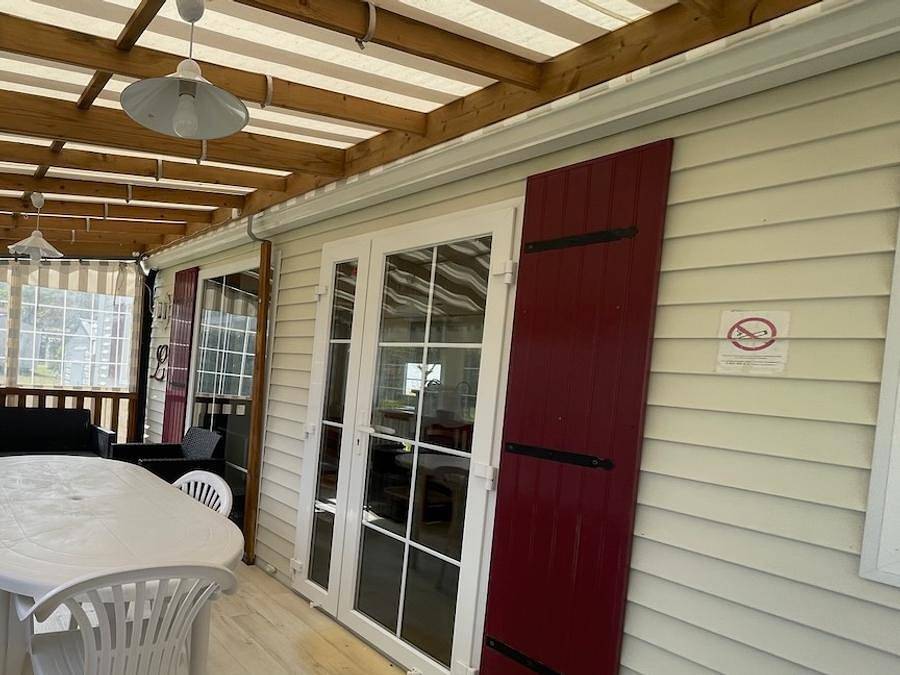 Tour Opérateur et Particulier sur Camping la Ferme  - Mobilheim 6 personen - Mobilhome Lf 42 - 2 Ch - 43 m2 - Klima - Lv - Ll - 6pers. in Saint-Augustin, Côte de Beauté