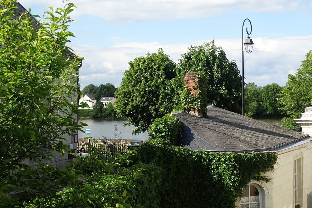 Entire apartment, Splendid view of the Château and the Loire in Saumur, Loire Valley