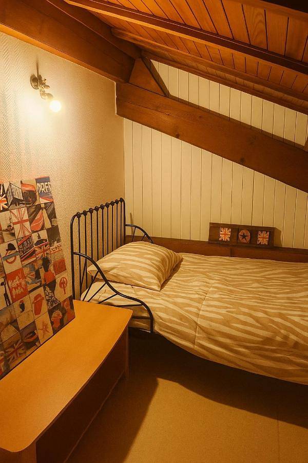 Gîte pour 7 personnes, avec vue ainsi que terrasse et jardin, animaux acceptés à Sain-Bel - 4