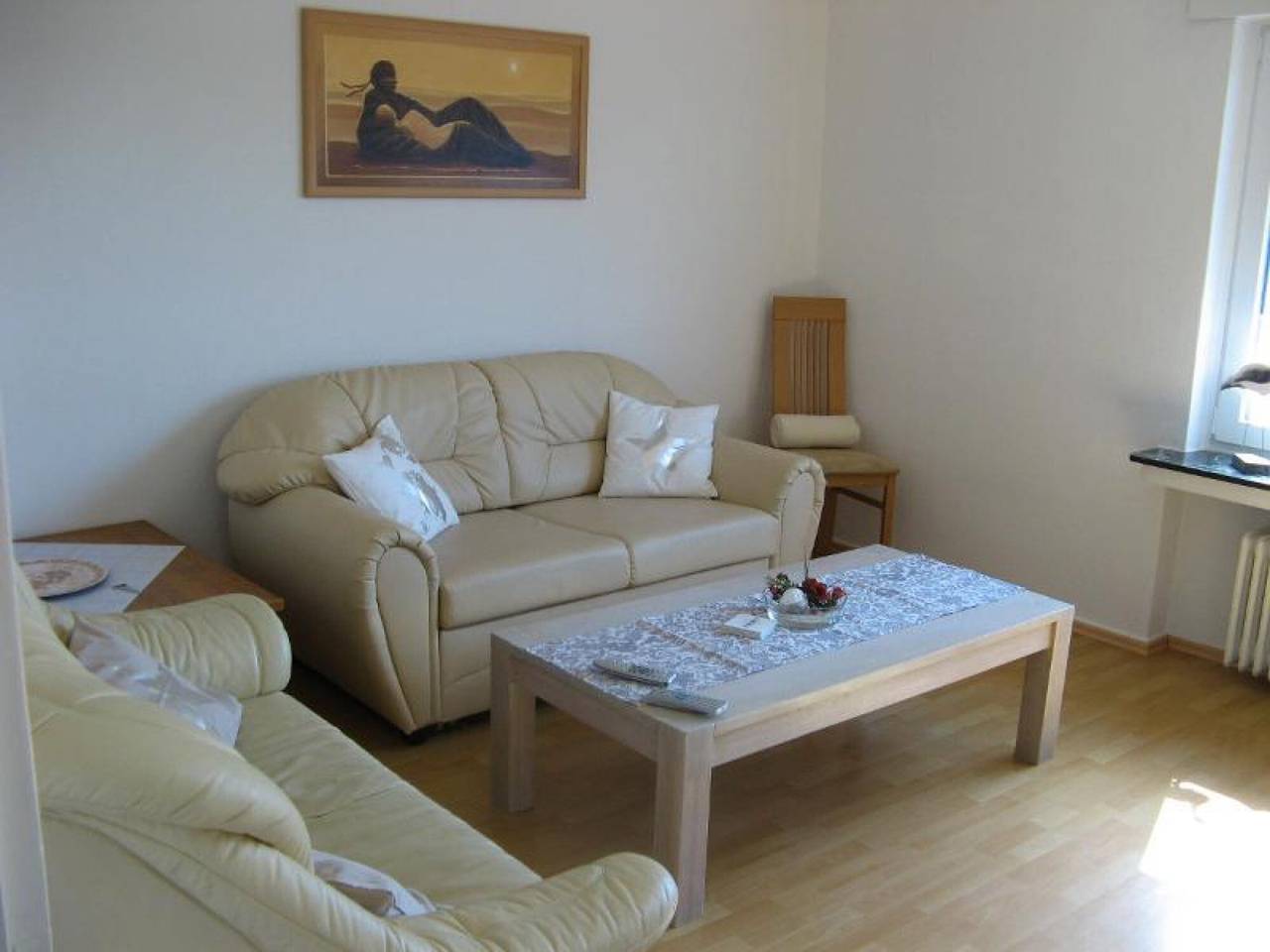 Ganze Wohnung, 4**** Ferienwohnung "Prior" mit kl. Balkon, Gartennutzung und Wlan in Bad Emstal, Hessisches Bergland