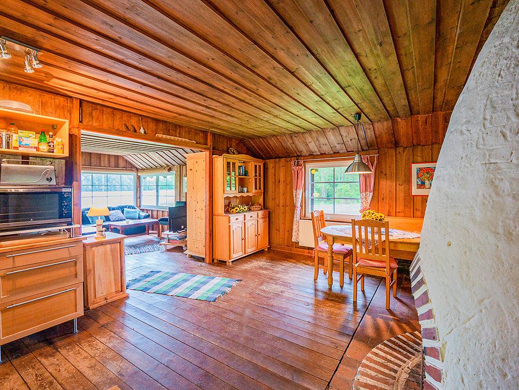 Casa de vacaciones para 3 personas con vistas al lago in Fleeth, Mirow