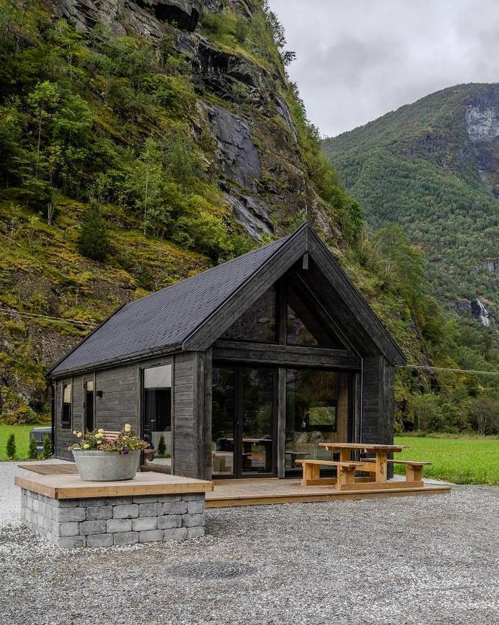 Chalet für 4 Personen, mit Ausblick und Garten - 1