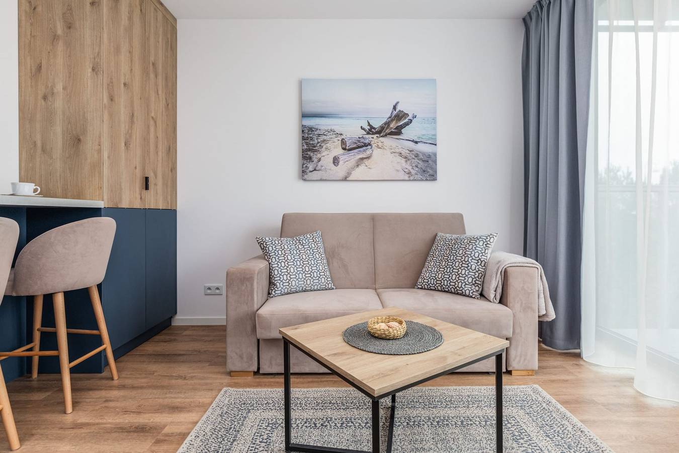 Entire studio, Jantaris B14 Cozy Studio Beach Fitness in Mielno, Powiat Koszaliński