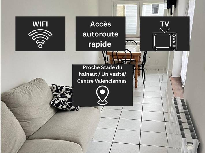 Appartement de vacances pour 4 personnes, avec jardin