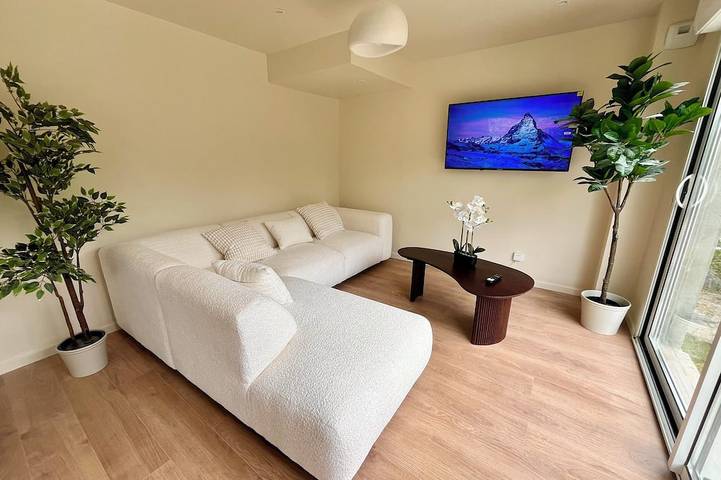 Maison de vacances pour 10 personnes, avec jardin à Ouistreham