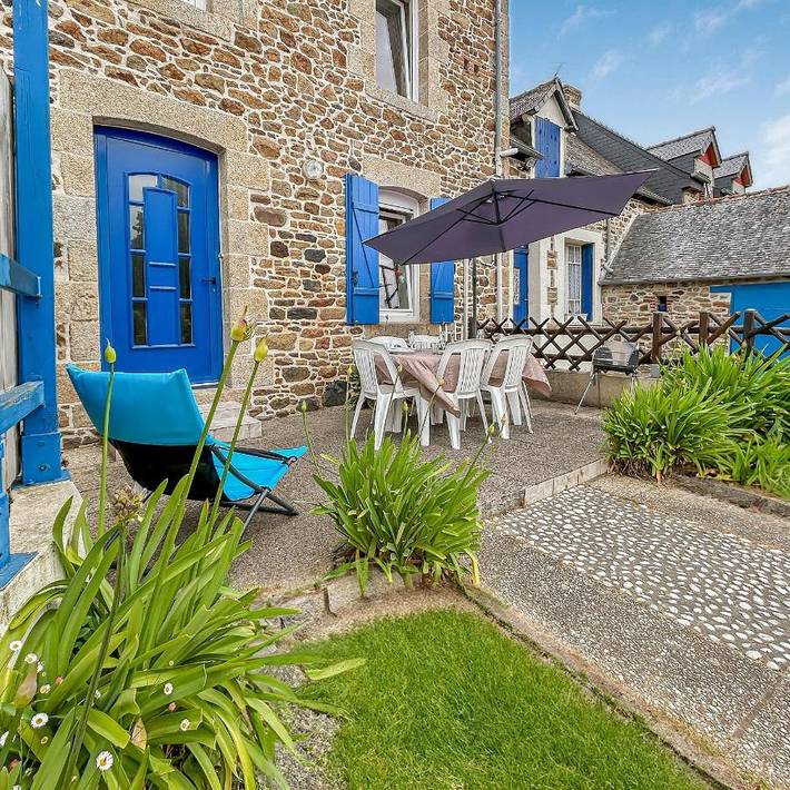Gîte pour 5 personnes, avec jardin à Pommeret