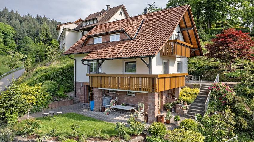 Ferienwohnung für 3 Personen, mit Garten, kinderfreundlich in Bad Peterstal-Griesbach