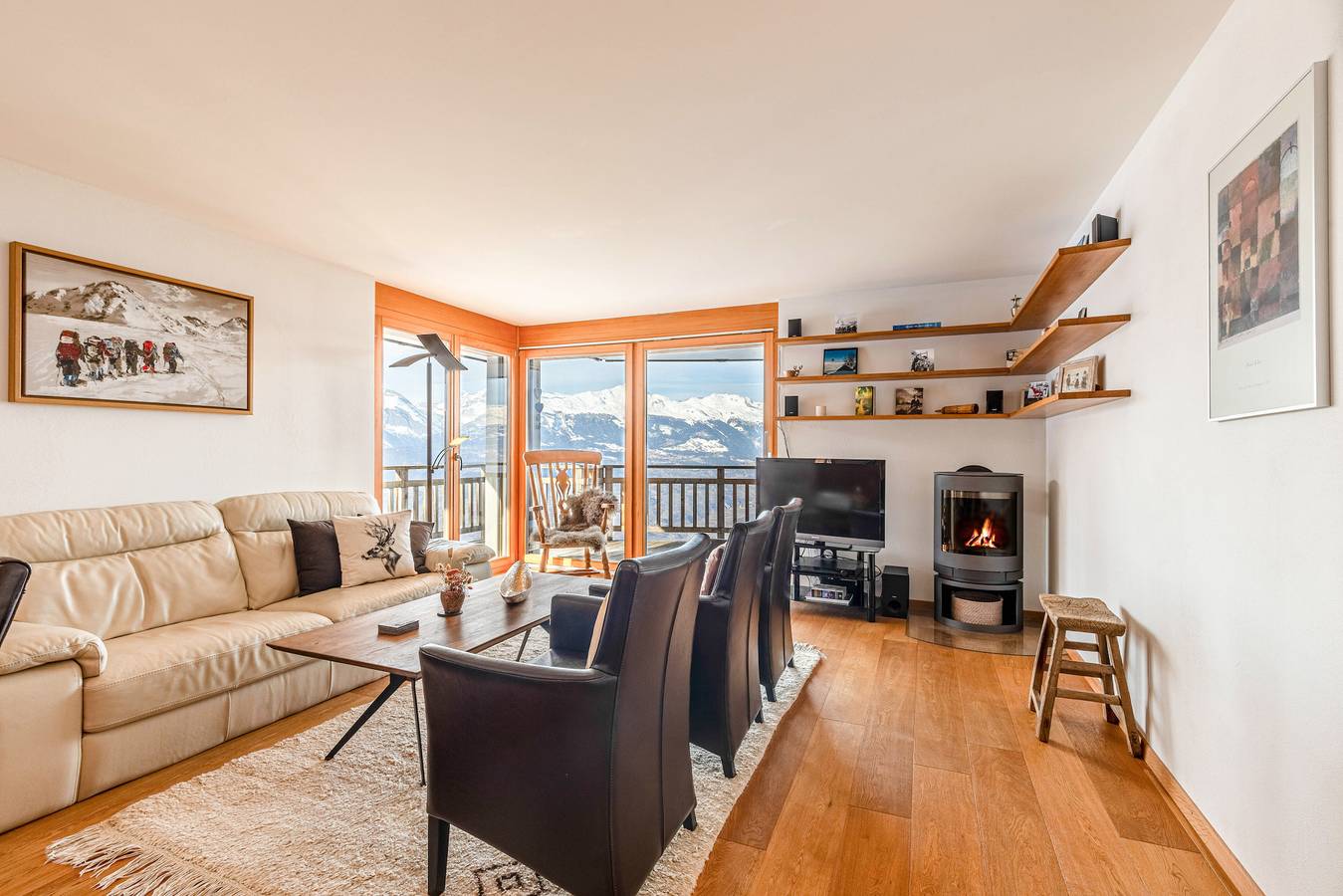 Ganze Wohnung, Ski Paradise Sp 009 - Mountain apartment 4 pers in Veysonnaz, Walliser Alpen