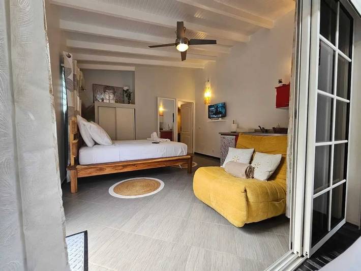 Estudio para 2 personas, con balcón/terraza y jacuzzi - 1