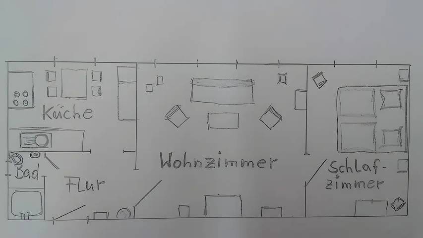 Ferienwohnung für 2 Personen rund um das Schloss Sanssouci - 3