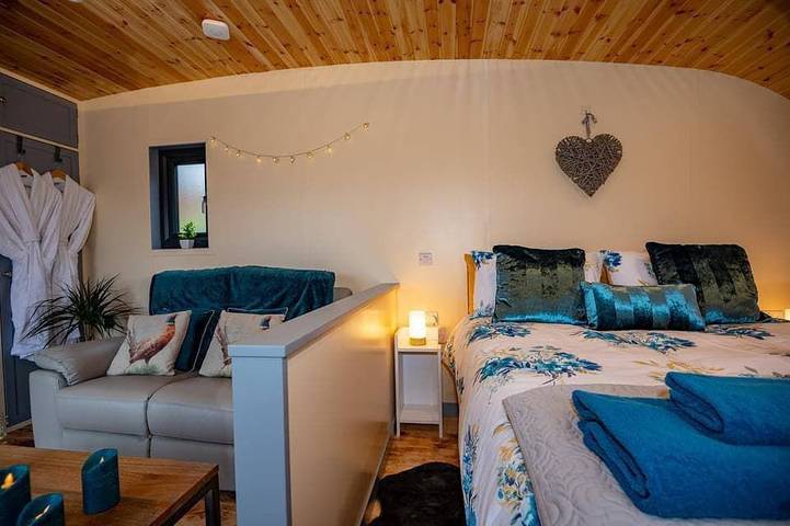 Glamping für 2 Personen, mit Whirlpool in Wales - 4