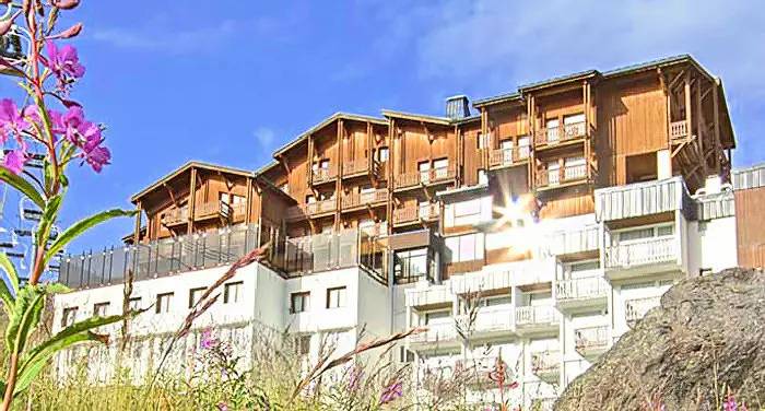 Ferieleilighet for 6 personer, med Badebasseng og Sauna i Val Thorens