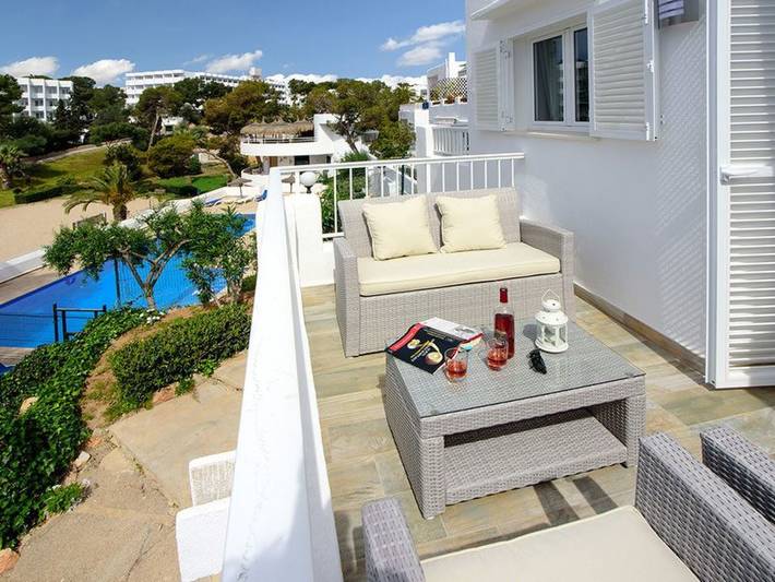 Vakantieappartement voor 4 personen, met zwembad en tuin in Cala d'Or