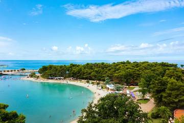 Ferienwohnung für 3 Personen, mit Pool und Balkon in Umag