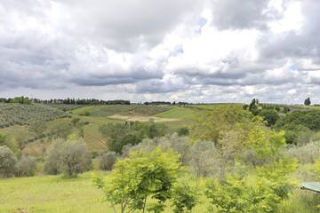 Gîte pour 4 personnes, avec jardin et balcon dans Tavarnelle