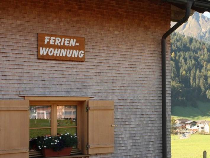 Ferienwohnung für 3 Personen, mit Balkon und Garten in Schoppernau - 2