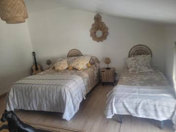 Gîte pour 9 personnes, avec vue et jardin à Baroville
