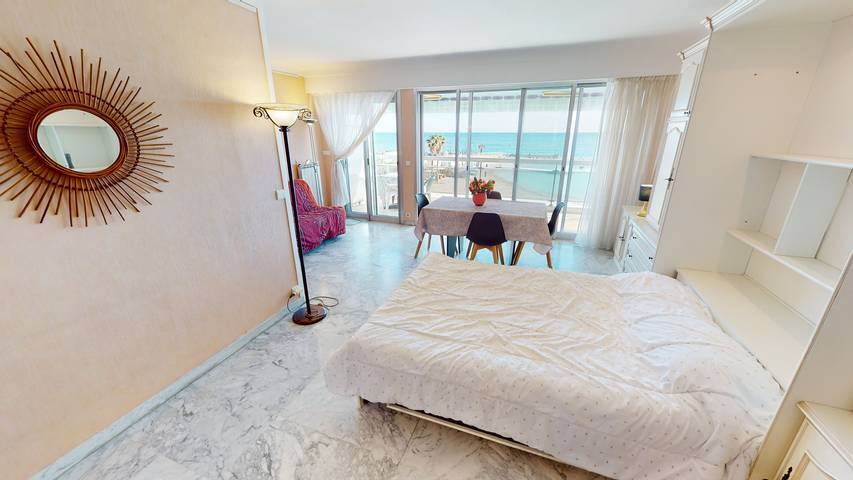 Studio für 2 Personen, mit Meerblick und Terrasse, mit Haustier an der Côte d'Azur - 4