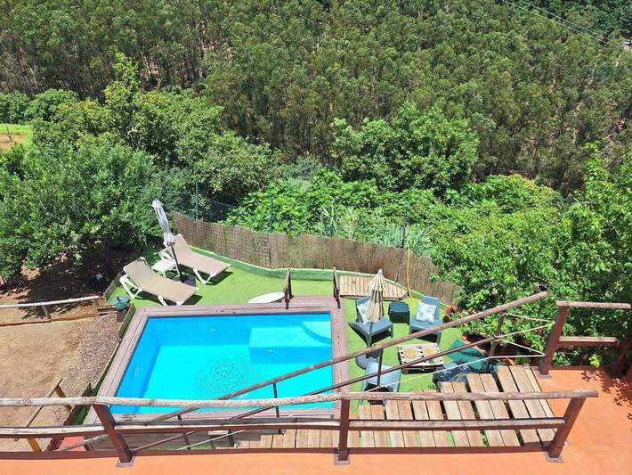 Casa rural para 6 personas, con Balcón y Terraza además de Jardín y Piscina en Santa María de Guía de Gran Canaria