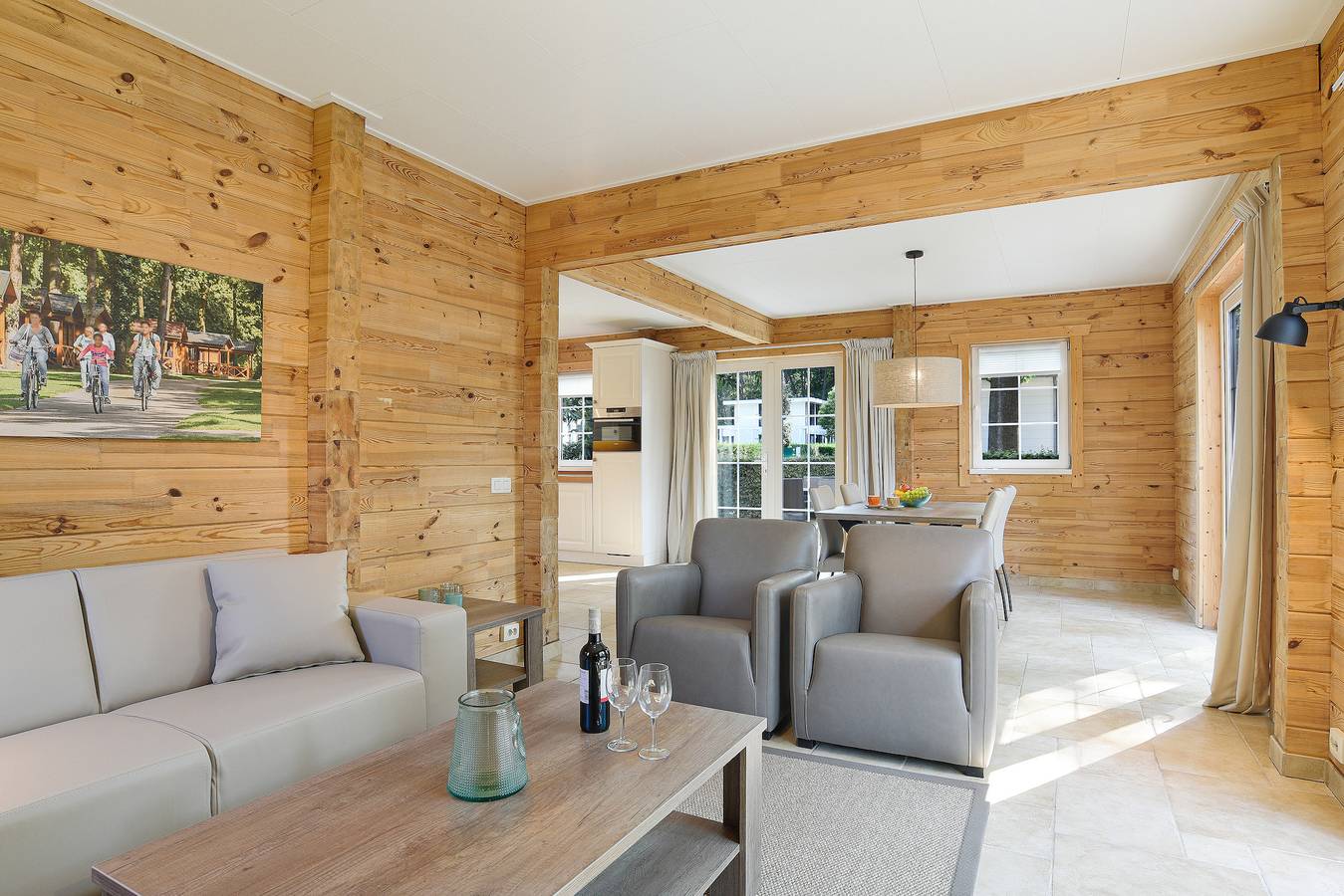 Bungalow für 4 Personen mit Balkon/Terrasse in Zutendaal, Hasselt und Umgebung