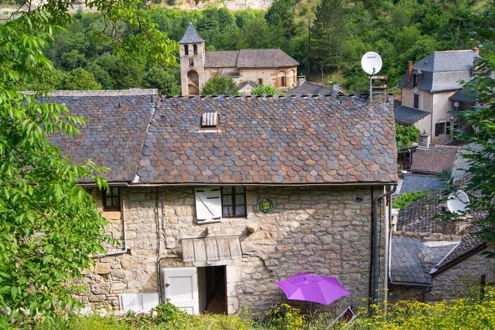 Location de vacances pour 5 personnes, avec Terrasse dans les Gorges du Tarn