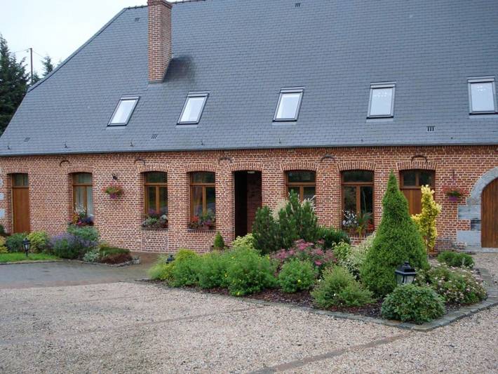 Maison d’hôte pour 4 personnes, avec Terrasse et Vue à Hestrud