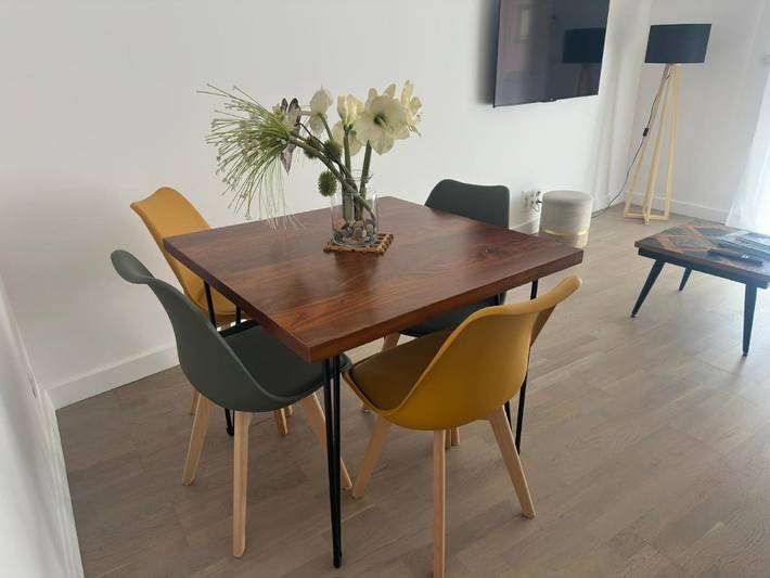 Gîte pour 4 personnes, avec terrasse et vue dans Plage Trottel - 4