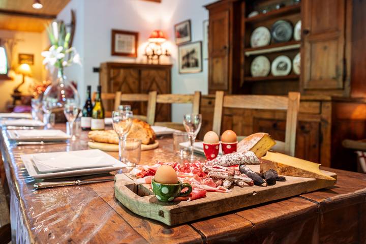 Gîte pour 10 personnes, avec jardin et sauna, adapté aux familles à Sainte-Foy-Tarentaise - 4