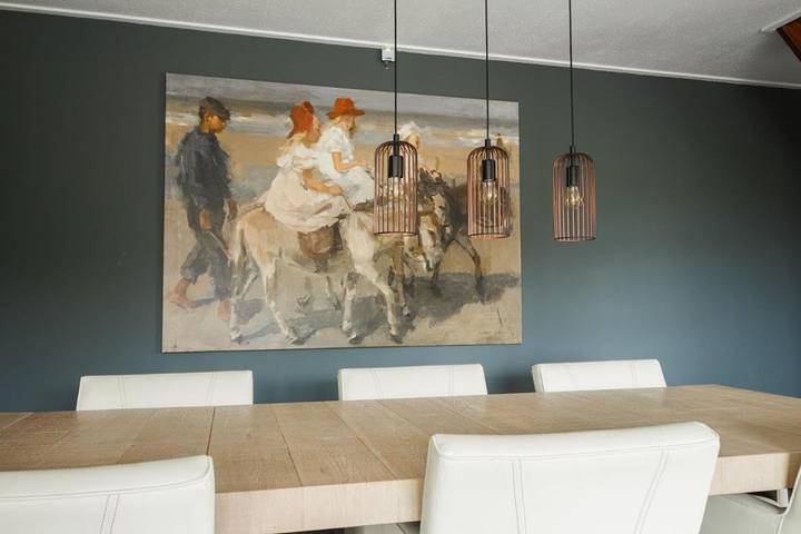 Ferienwohnung für 9 Personen, mit Terrasse und Garten sowie Ausblick in Scharendijke