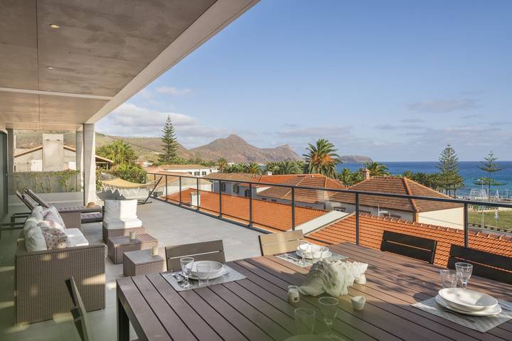 Casa de férias para 6 pessoas, com jardim e terraço em Porto Santo