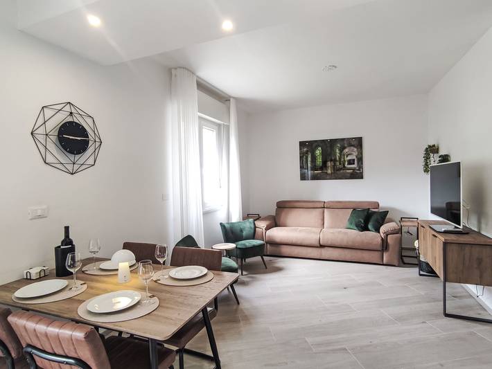 Ferienwohnung für 4 Personen, mit Balkon und Terrasse sowie Garten in Trient